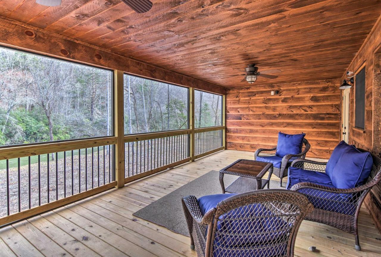 Modern Murphy Cabin With Nottely River Views! מראה חיצוני תמונה