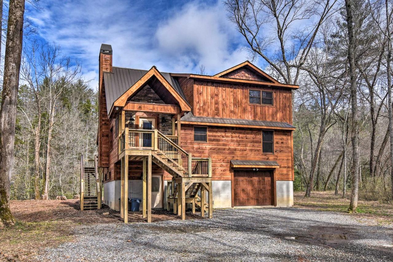 Modern Murphy Cabin With Nottely River Views! מראה חיצוני תמונה